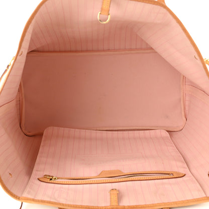 Louis Vuitton Damier Azur Neo Neverfull GM Rose Ballerine 5 of 10