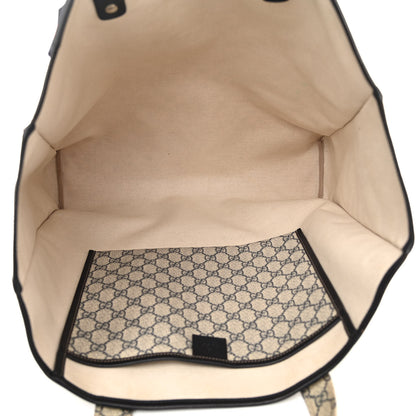 Gucci GG Plus Monogram Large Signature Web Loop Tote Black 5 of 14