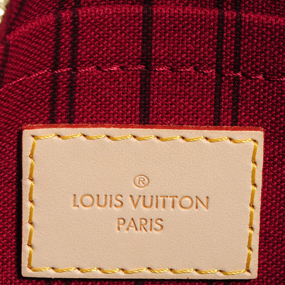 Louis Vuitton Monogram Neverfull MM GM Pochette Fuchsia 6 of 7