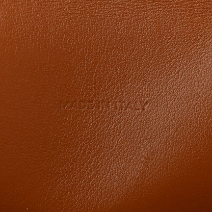 Celine Triomphe Canvas Lambskin Wallet On Strap Tan 7 of 11