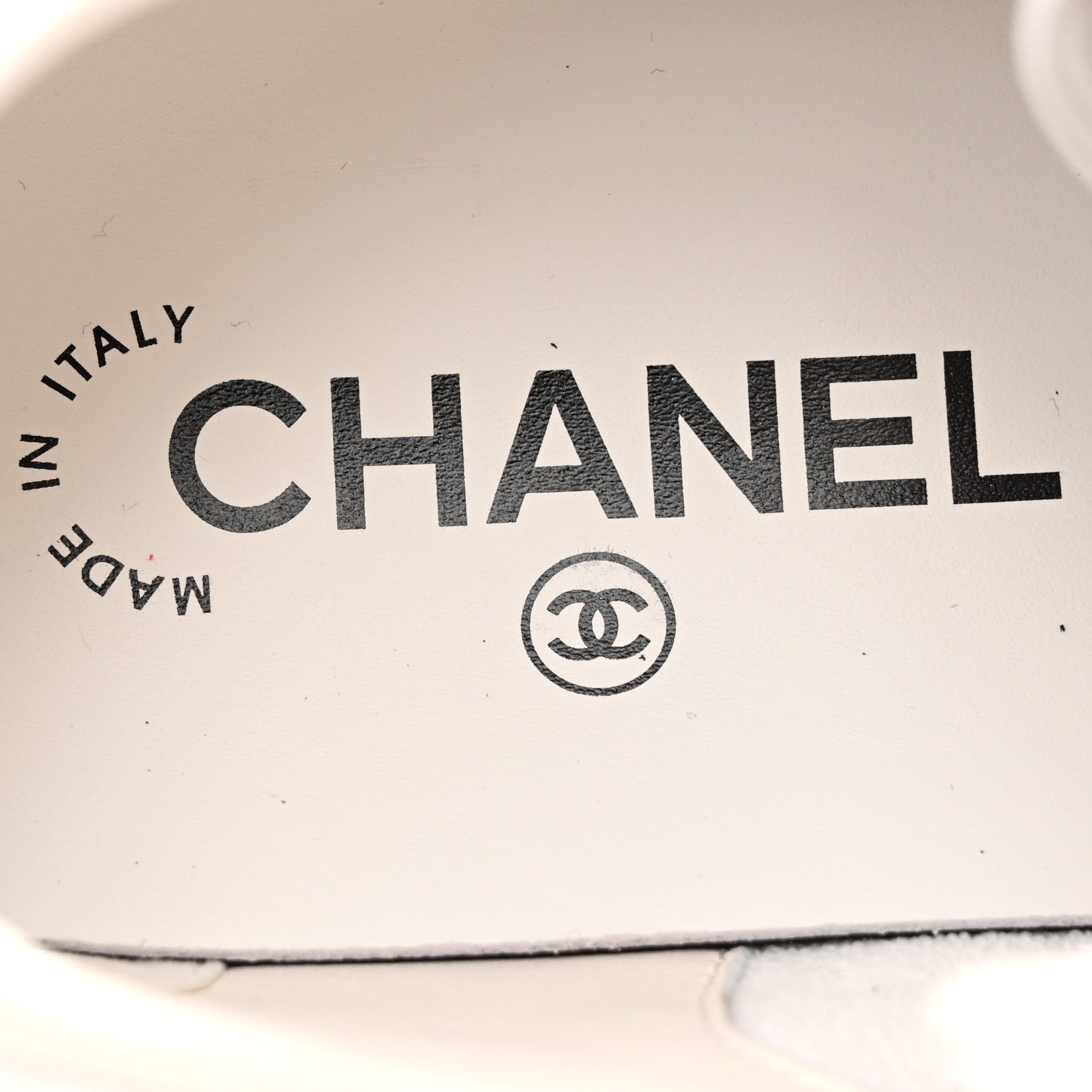 Chanel Calfskin Womens CC Logo Sneakers 39 White 8 of 10