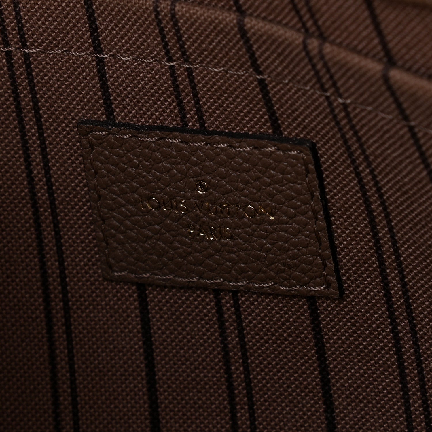 Louis Vuitton Empreinte Montaigne MM Taupe 8 of 9