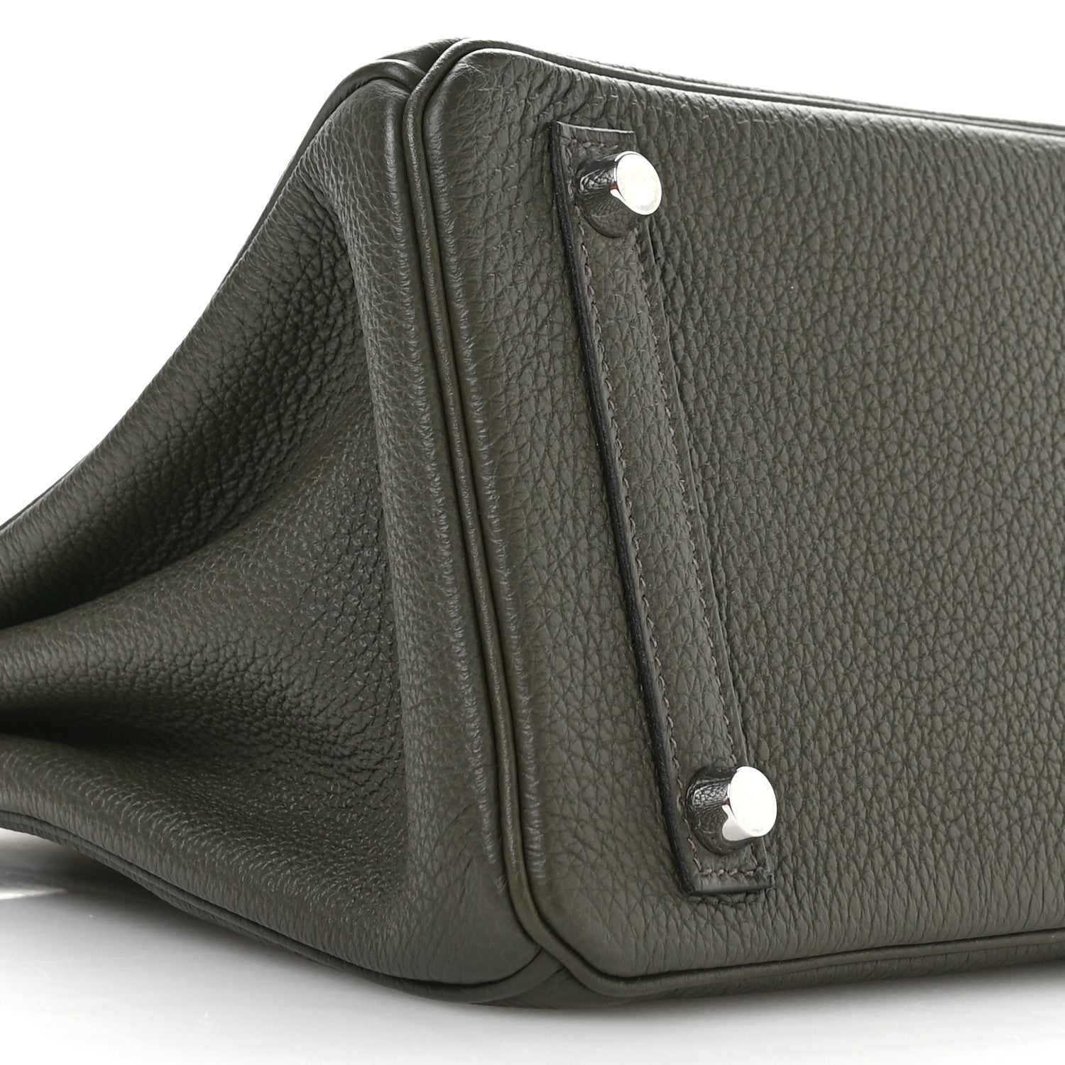 Hermes Togo Birkin 25 Vert De Gris 9 of 11