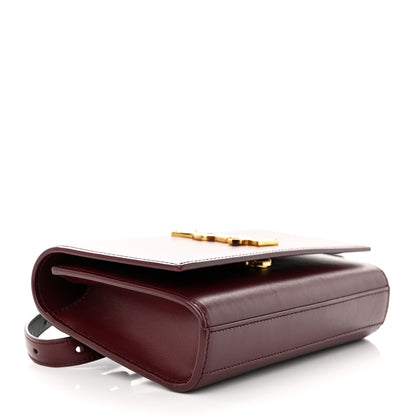 Saint Laurent Smooth Calfskin Monogram Kate Belt Bag Rouge Legion 4 of 11