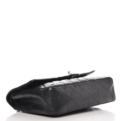 Chanel Caviar Quilted Medium Double Flap Black 5 of 18
