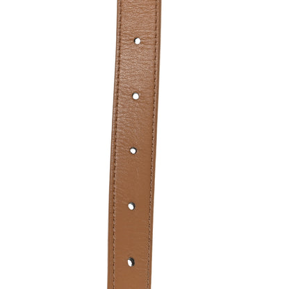 Louis Vuitton Calfskin Monogram 20mm LV Iconic Reversible Belt 75 30 Arizona Beige 6 of 7
