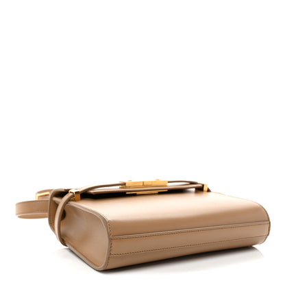 Saint Laurent Smooth Calfskin Mini Manhattan Shoulder Bag  Natural Tan 4 of 10