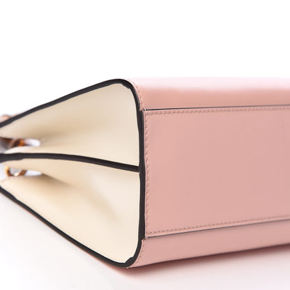 Gucci Nappa Bamboo Web Mini Nymphaea Top Handle Bag Perfect Pink Mystic White 11 of 11