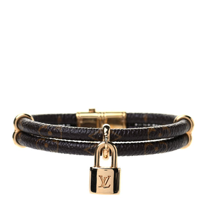 Louis Vuitton Monogram Keep It Twice Bracelet 17 1 of 4
