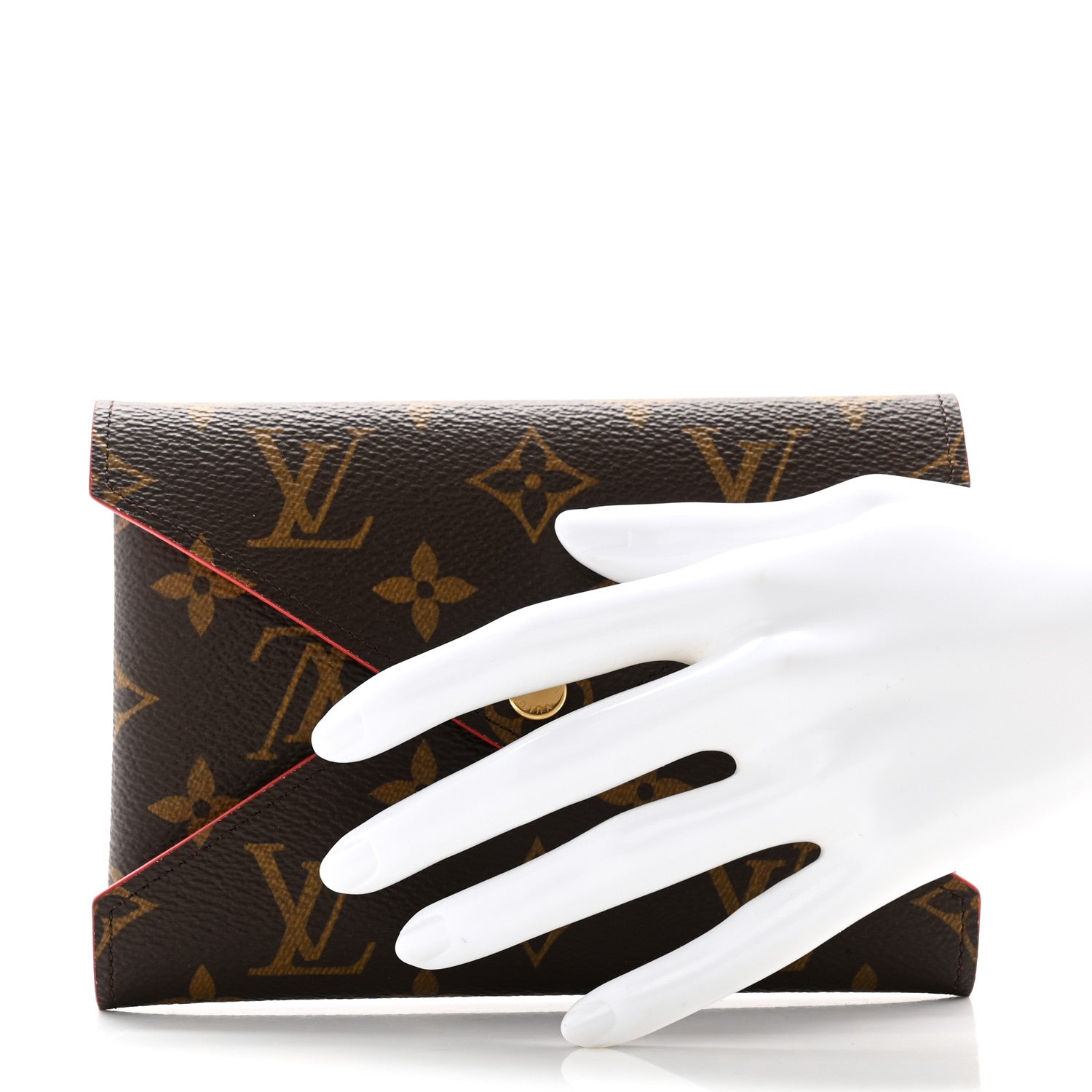 Louis Vuitton Monogram Medium Kirigami Pochette Insert Coquelicot 2 of 8