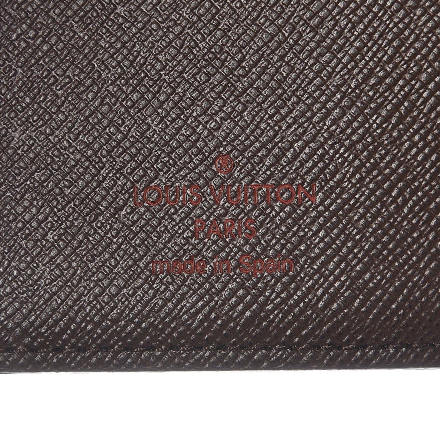 Damier Ebene Small Ring Agenda Cover