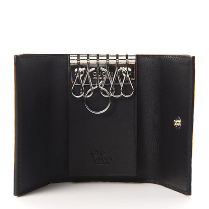 Gucci Microguccissima 6 Key Holder Case Black 5 of 6