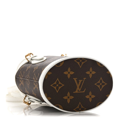 Louis Vuitton Monogram LV Match Nano Bucket Bag White 5 of 10