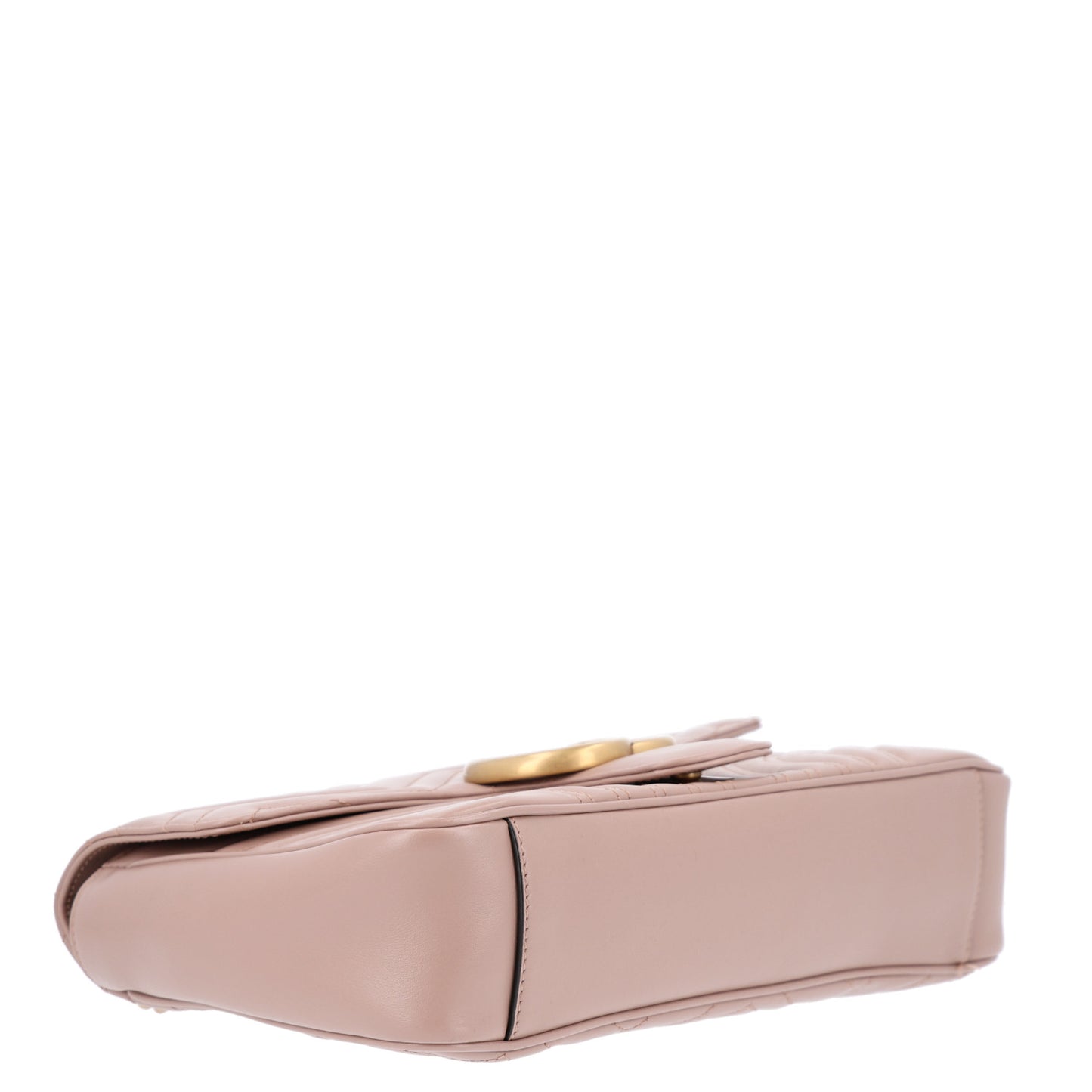 Calfskin Matelasse Medium GG Marmont Shoulder Bag Porcelain Rose
