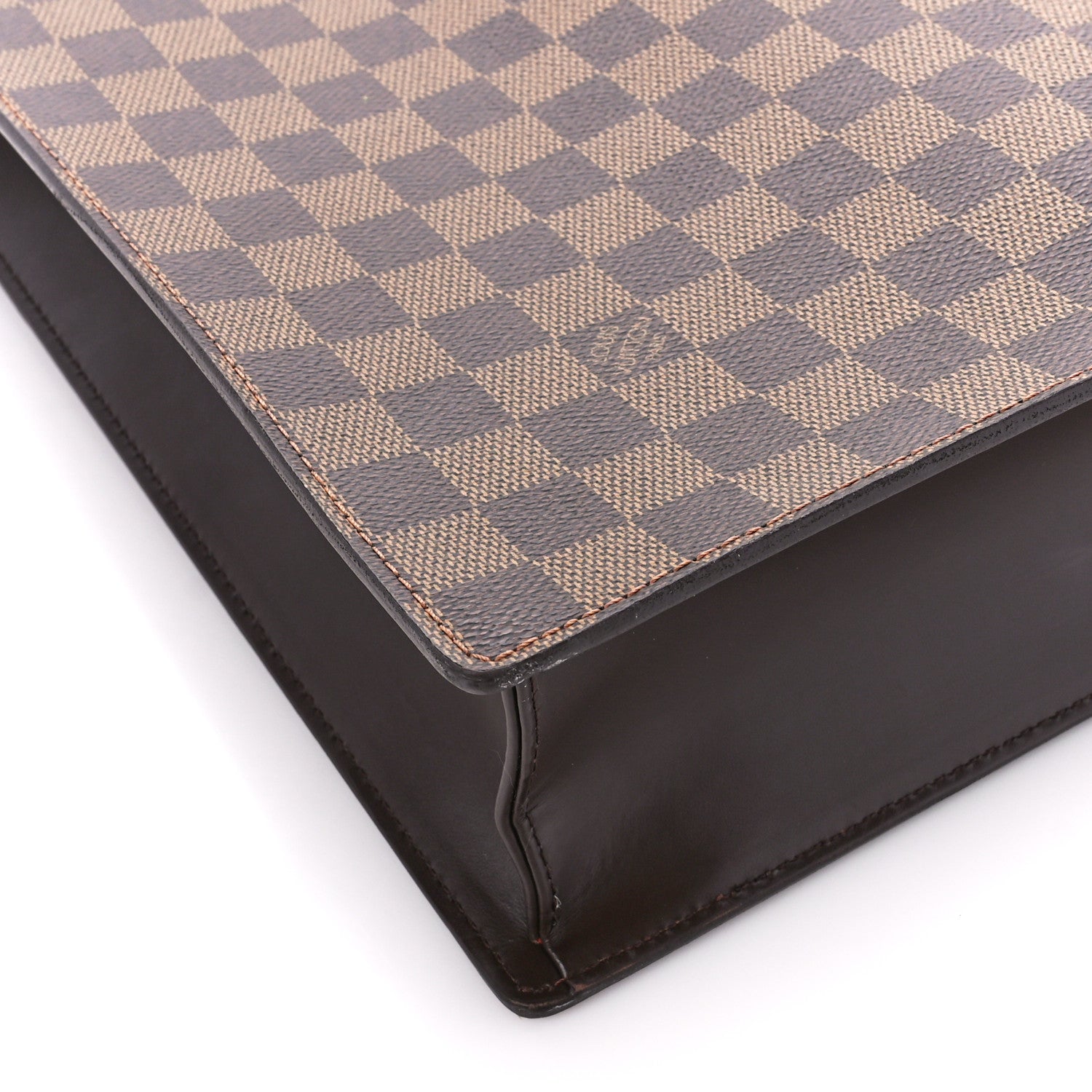 Louis Vuitton Damier Ebene Venice Sac Plat 9 of 13