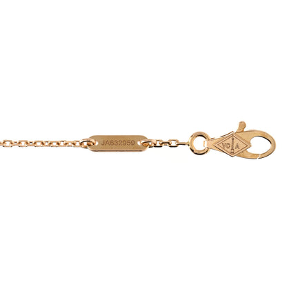 Van Cleef & Arpels 18K Rose Gold Carnelian Sweet Alhambra Bracelet 3 of 5