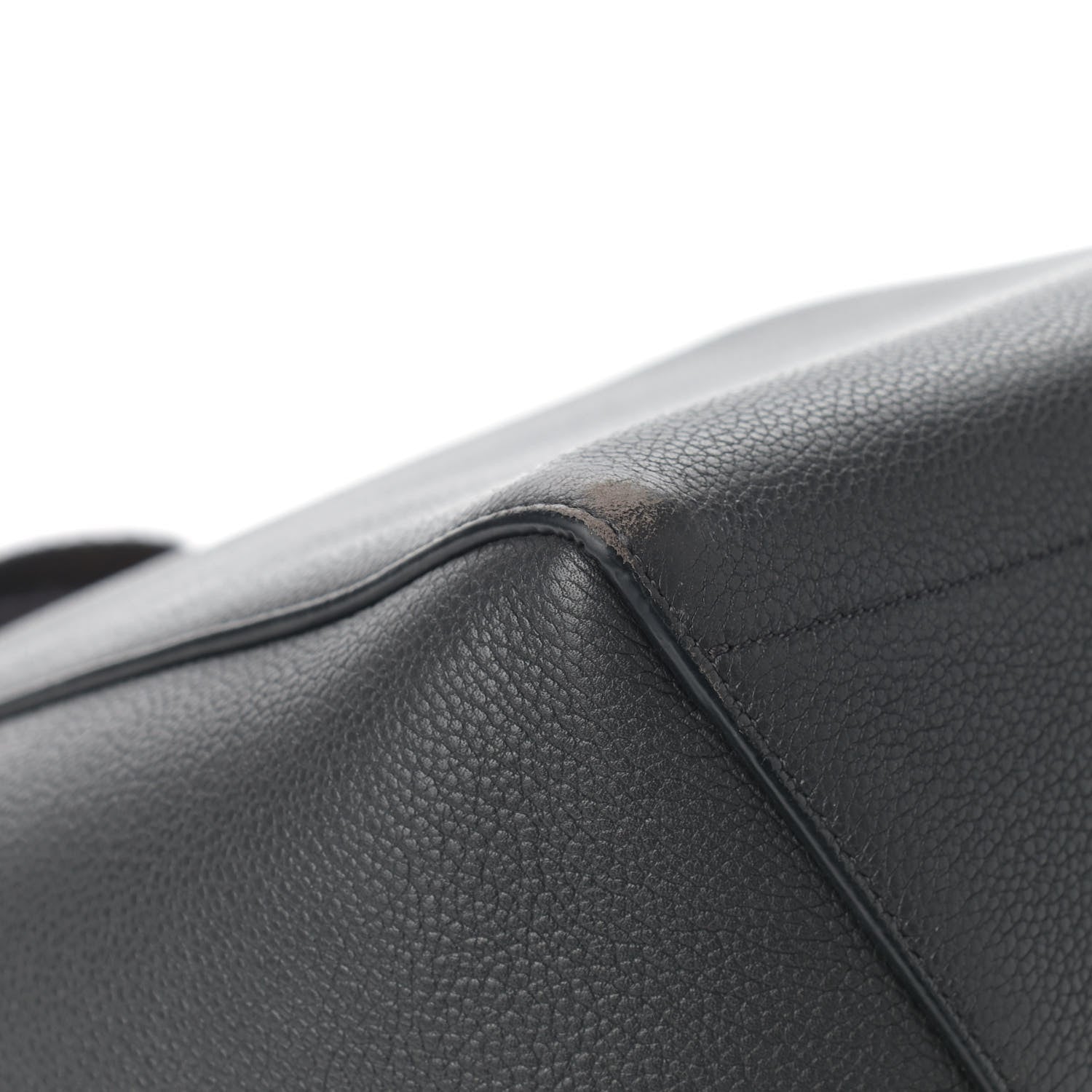 Celine Soft Grained Calfskin Sangle Bucket Bag Anthracite 6 of 12
