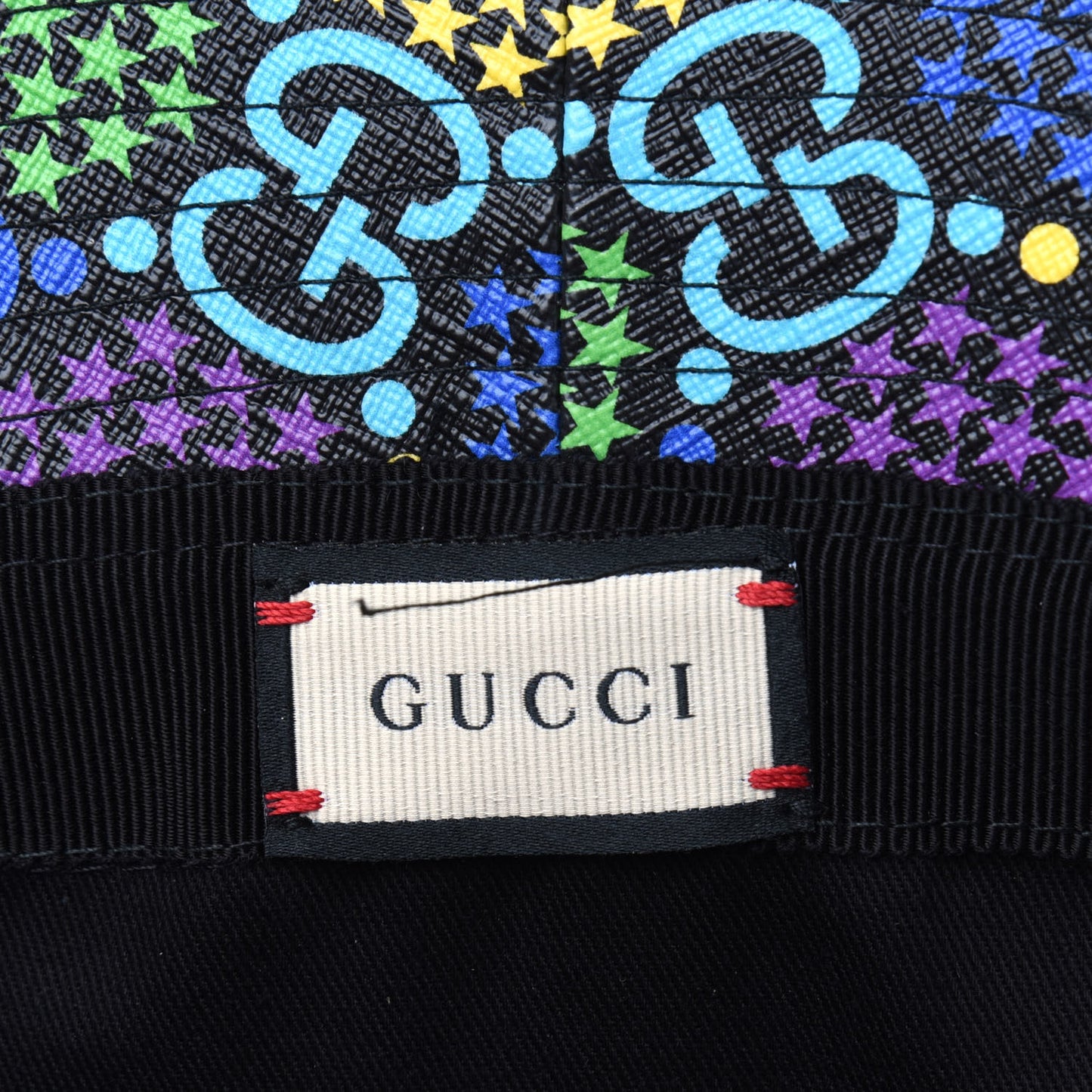 GG Supreme Monogram Psychedelic Fedora Hat M Multicolor