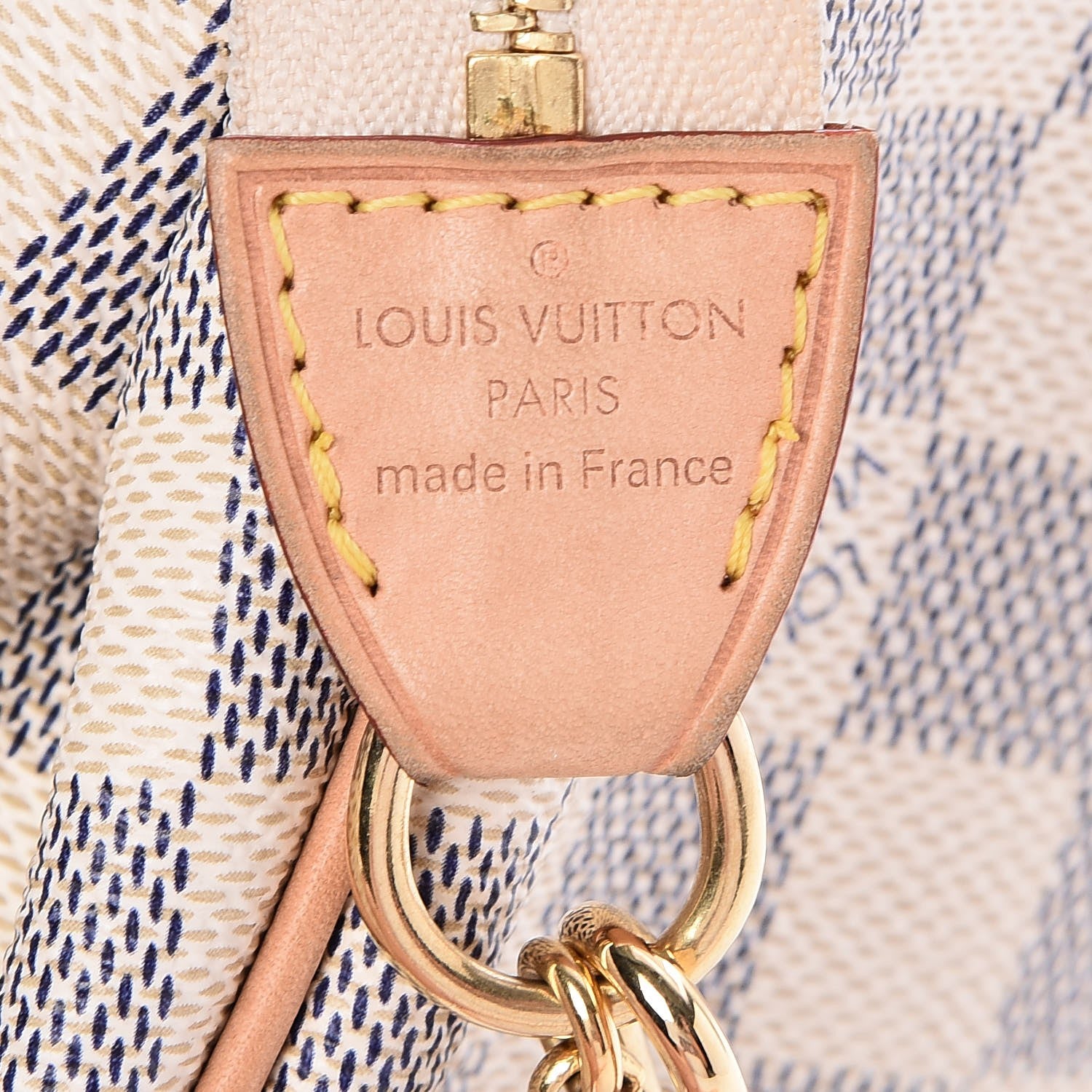 Louis Vuitton Damier Azur Eva Clutch 7 of 7