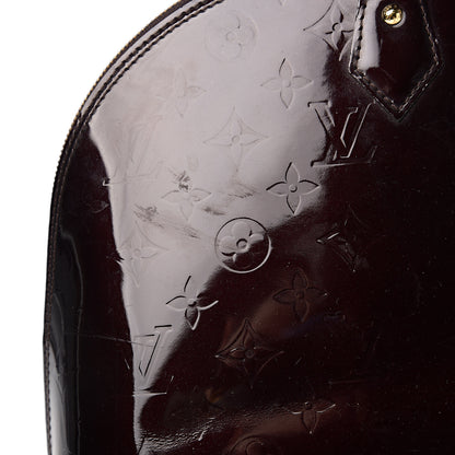 Louis Vuitton Vernis Alma GM Amarante 14 of 21