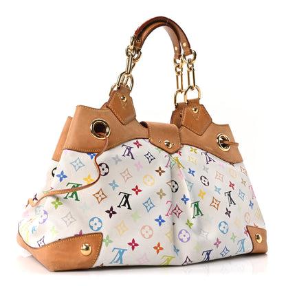 Louis Vuitton Monogram Multicolor Ursula White 3 of 9