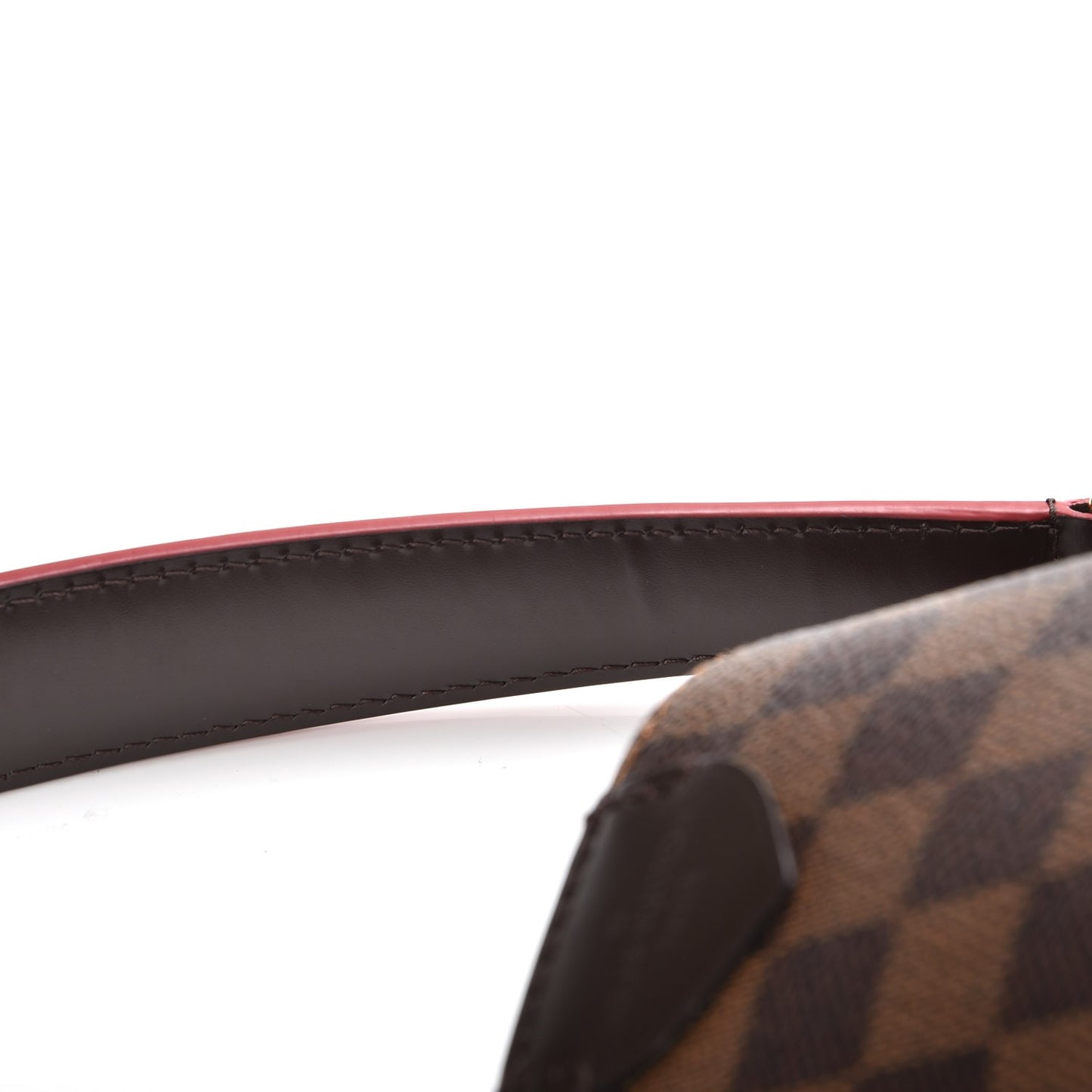 Damier Ebene Caissa Hobo Cherry