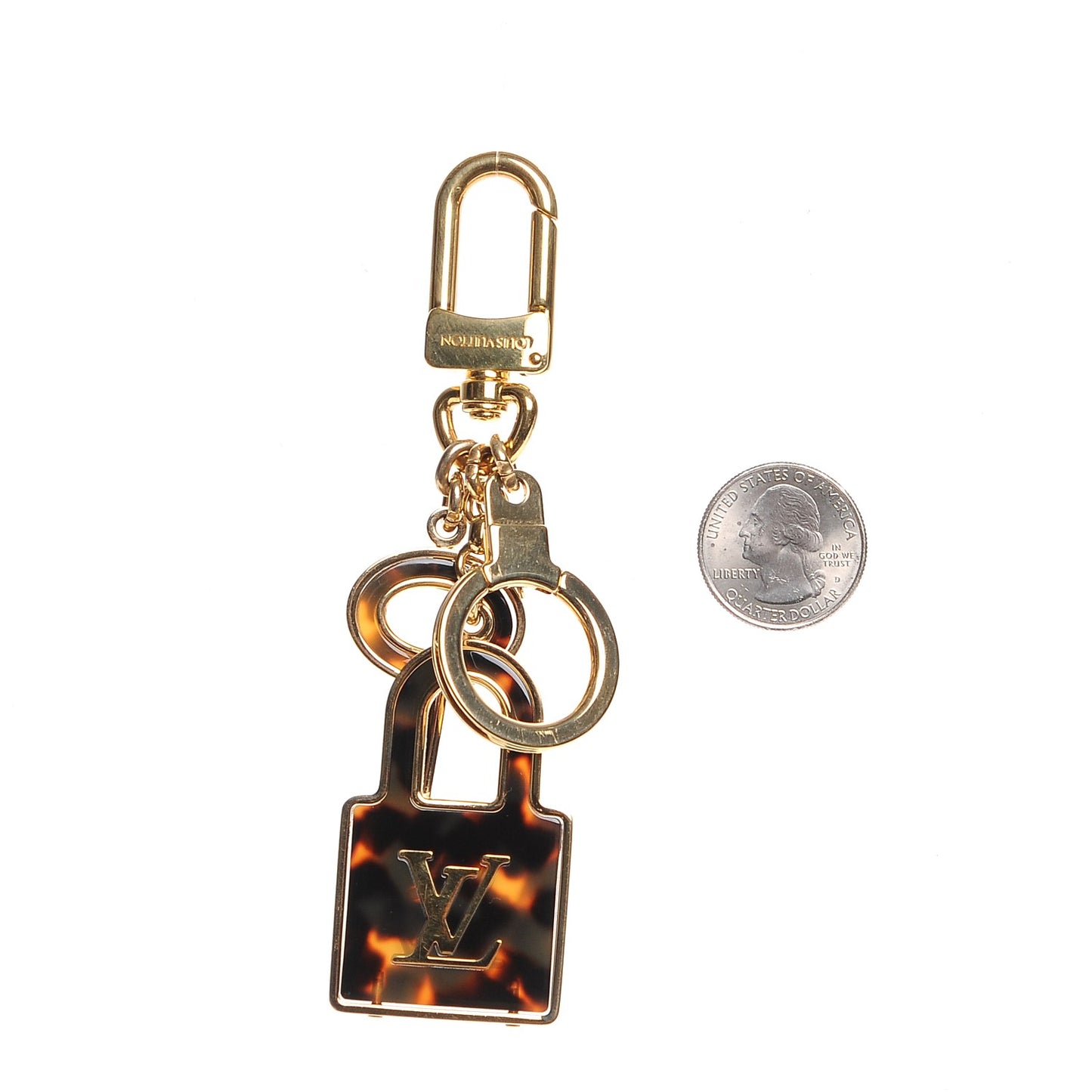 Acetate Confidence Bag Charm Key Holder