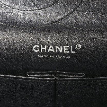 Chanel Metallic Aged Calfskin 2.55 Reissue 227 Flap Black 6 of 9