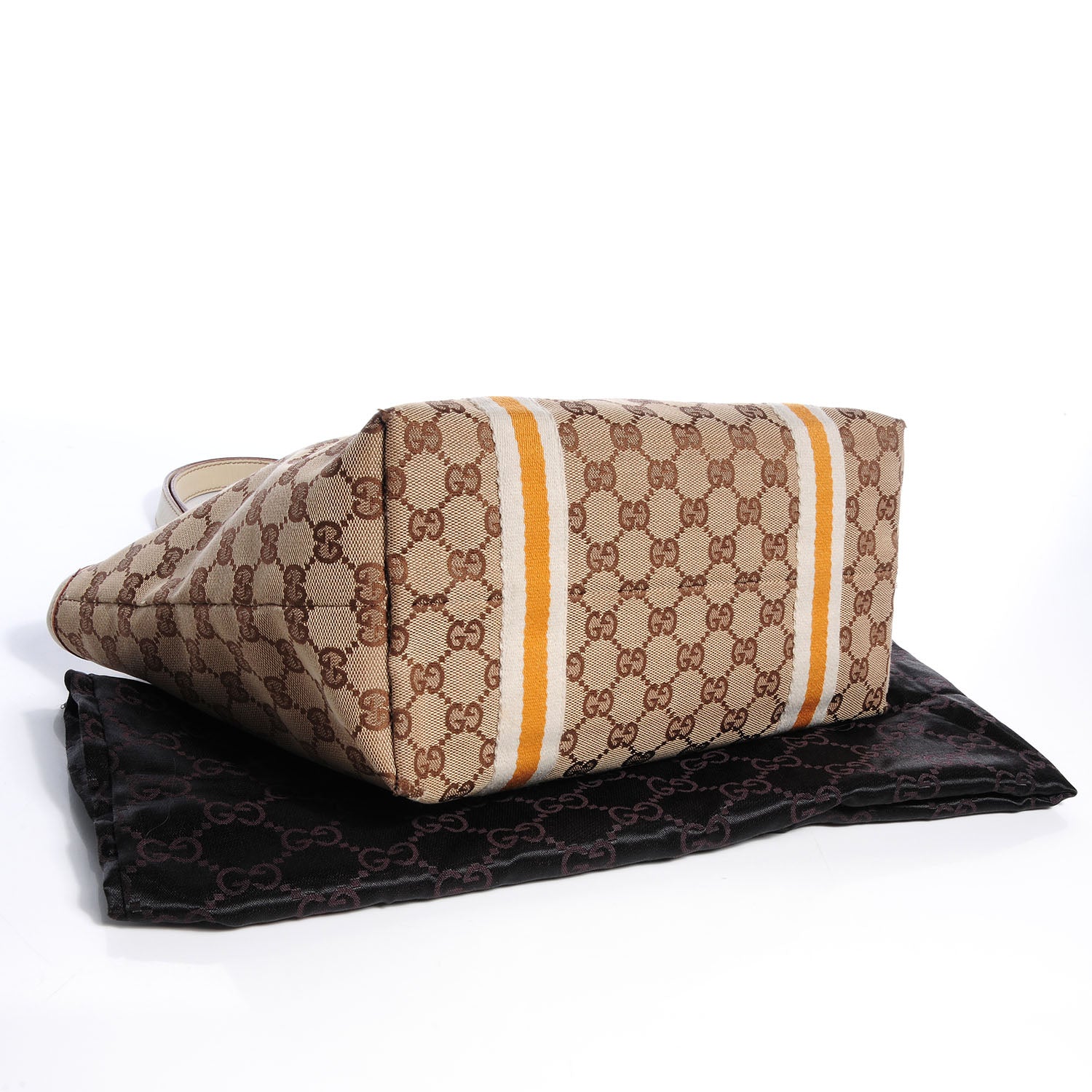 Gucci Monogram Jolicoeur Medium Tote Off White 5 of 10