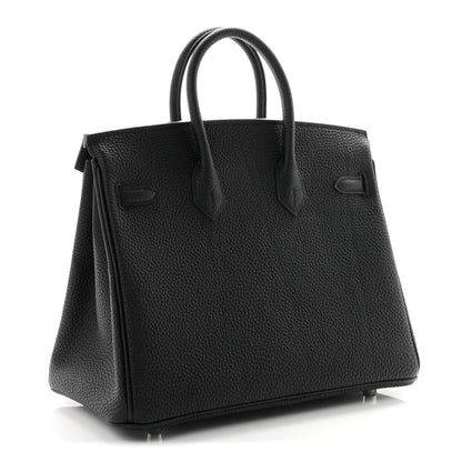 Hermes Togo Birkin 25 Black 2 of 10