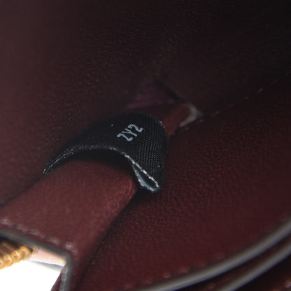 Mulberry Small Classic Grain Zip Around Purse Burgundy 8 of 8