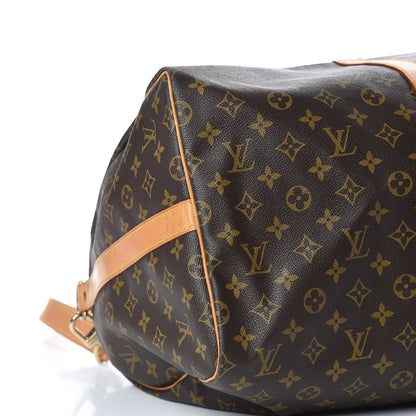 Louis Vuitton Monogram Keepall Bandouliere 55 15 of 20