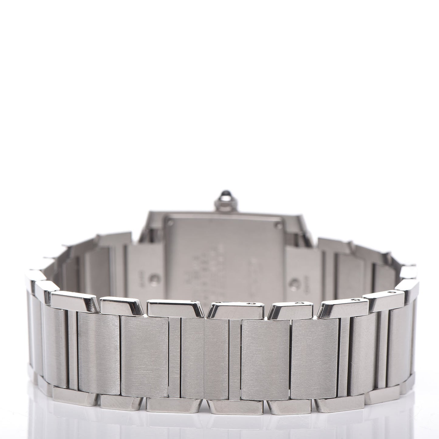 Stainless Steel 25mm Tank Francaise Quartz Watch