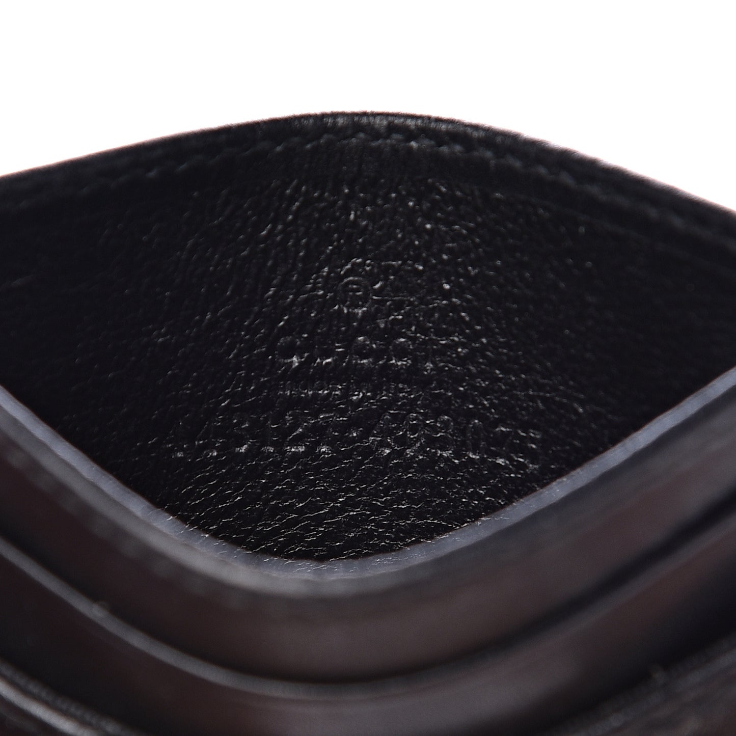 Calfskin Matelasse GG Marmont Card Holder Black