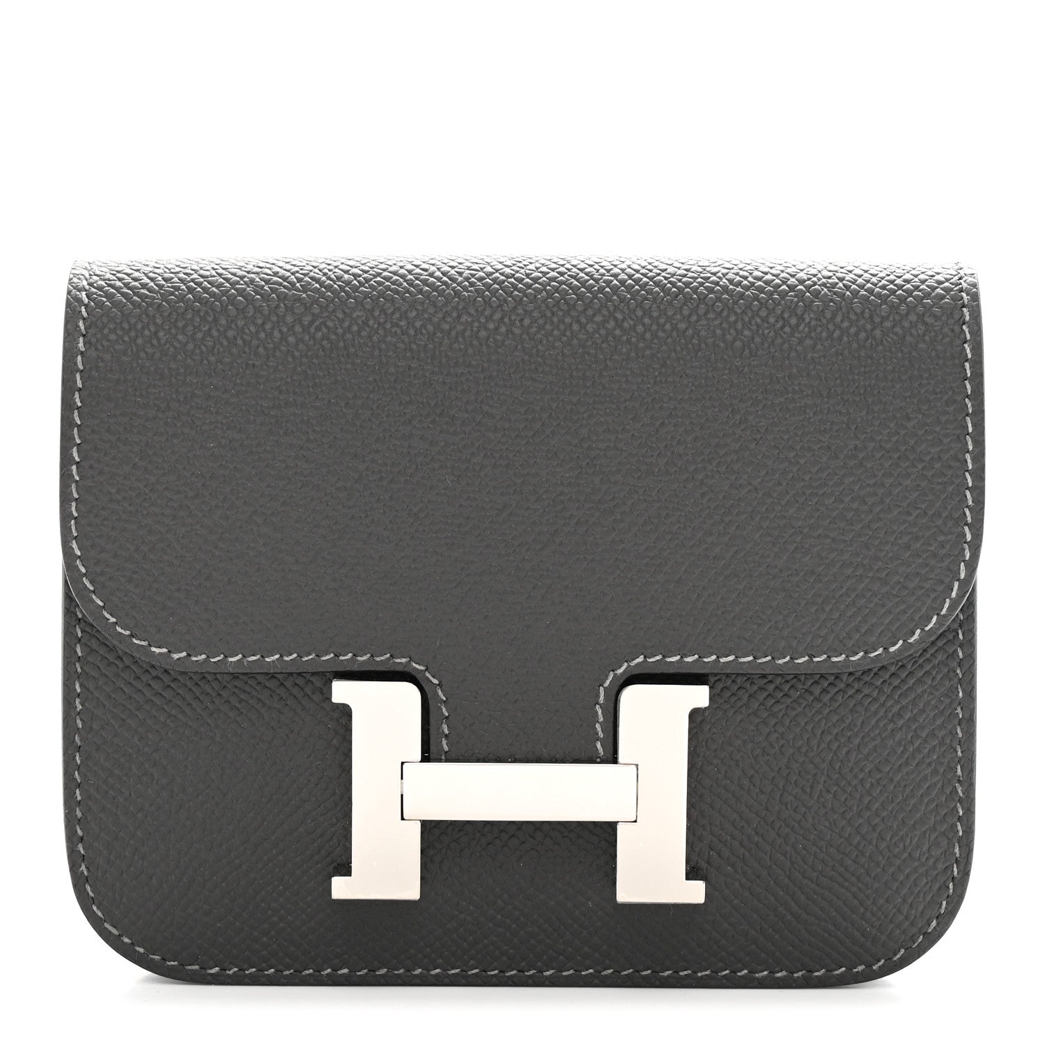Hermes Epsom Constance Slim Wallet Ardoise 1 of 9