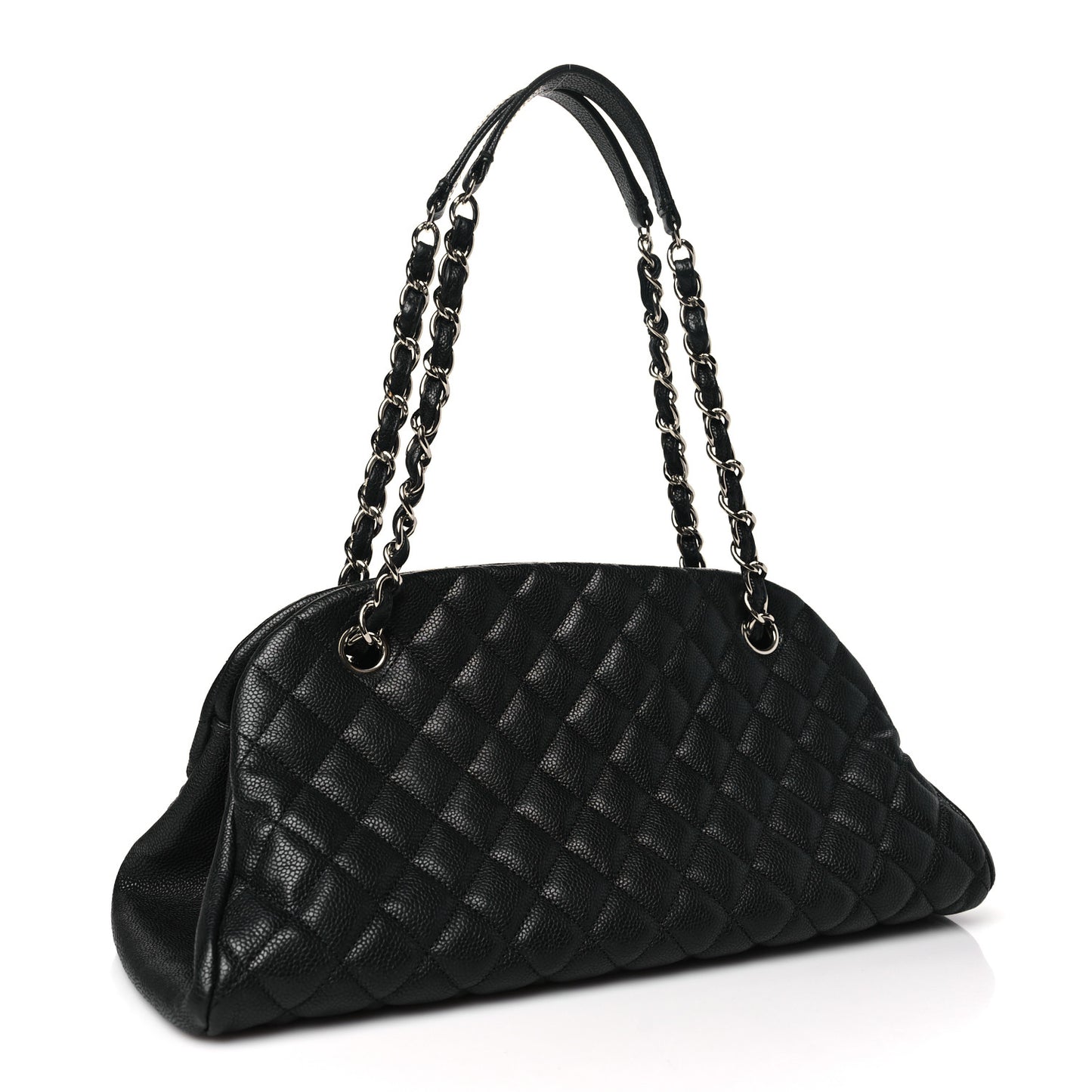 Caviar Quilted Medium Just Mademoiselle Black