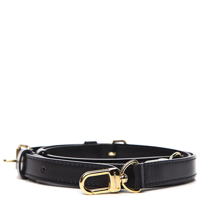 Louis Vuitton Calfskin Speedy Bandouliere Shoulder Strap Black 1 of 4