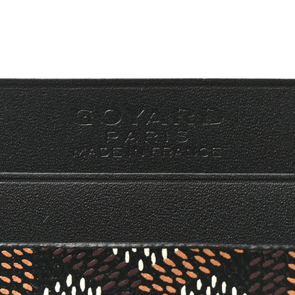 Goyard Goyardine Saint Sulpice Card Holder Black 6 of 7