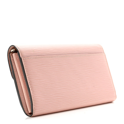 Louis Vuitton Epi Sarah Wallet NM Rose Ballerine 3 of 7
