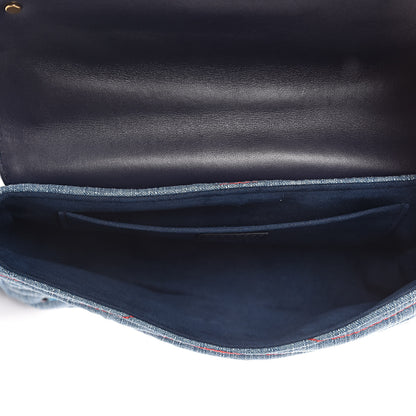 Louis Vuitton Denim New Wave Chain MM Blue 5 of 9