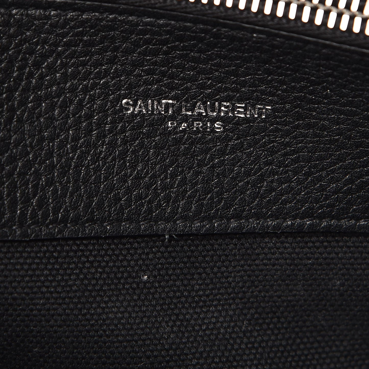 Grained Calfskin Small Supple Sac De Jour Black