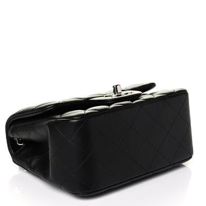 Chanel Lambskin Quilted Mini Square Flap Black 3 of 7