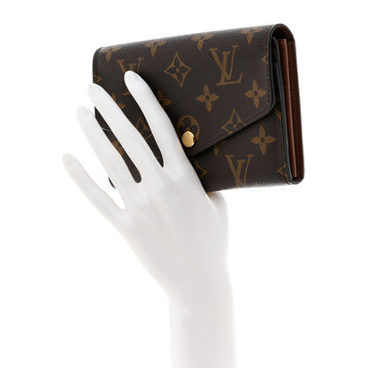 Louis Vuitton Monogram Sarah Compact Wallet 2 of 9
