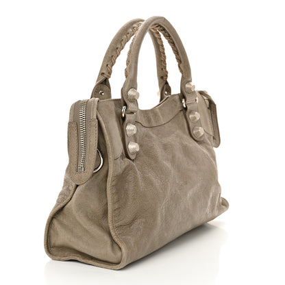 Balenciaga Agneau Giant 21 Silver Hardware City Papyrus 4 of 12
