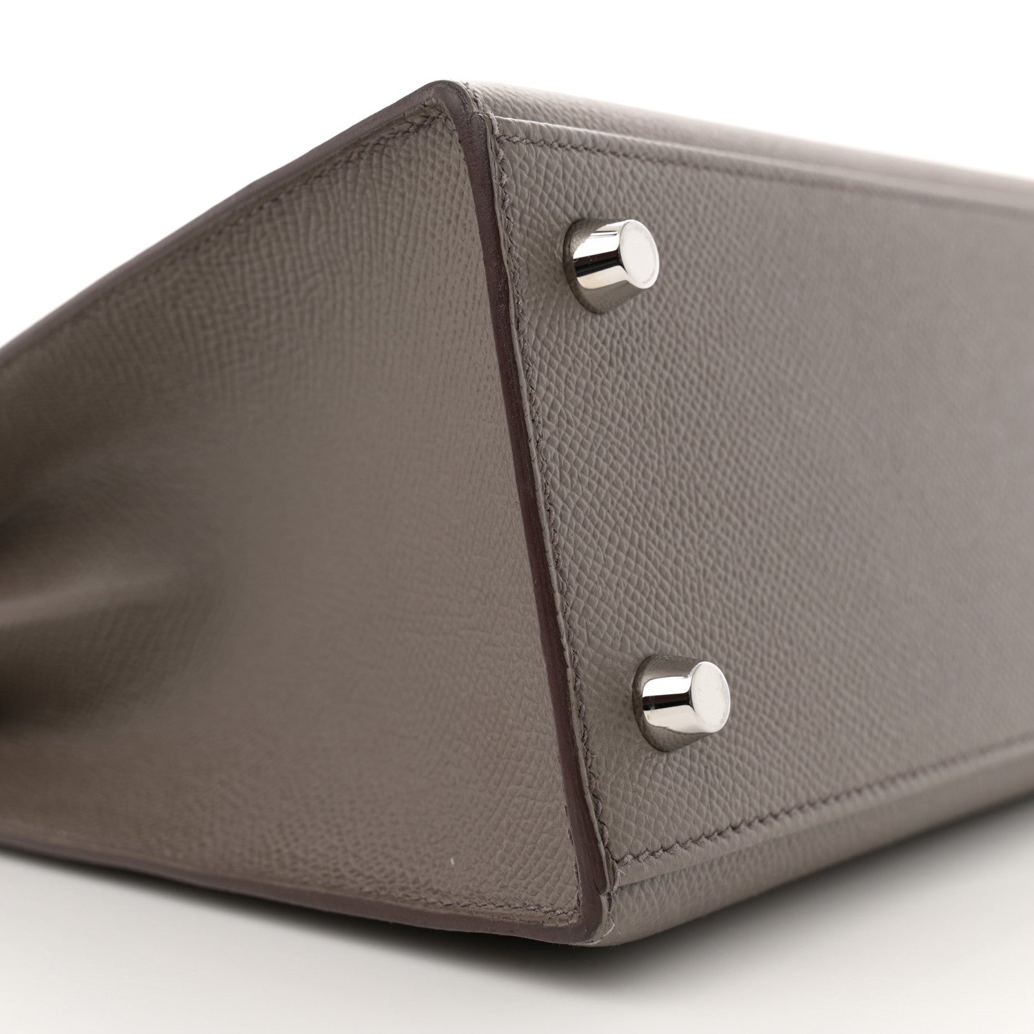 Hermes Epsom Kelly Sellier 25 Etain 9 of 12