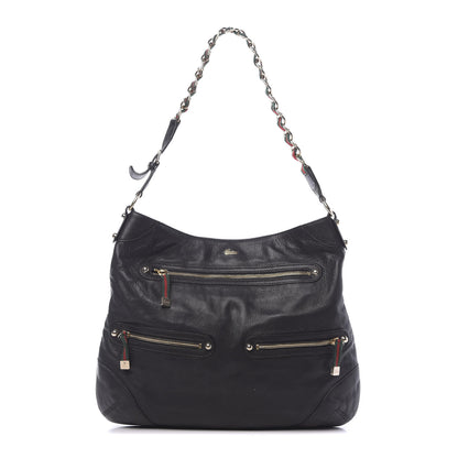Gucci Calfskin Medium Capri Shoulder Bag Black 1 of 10