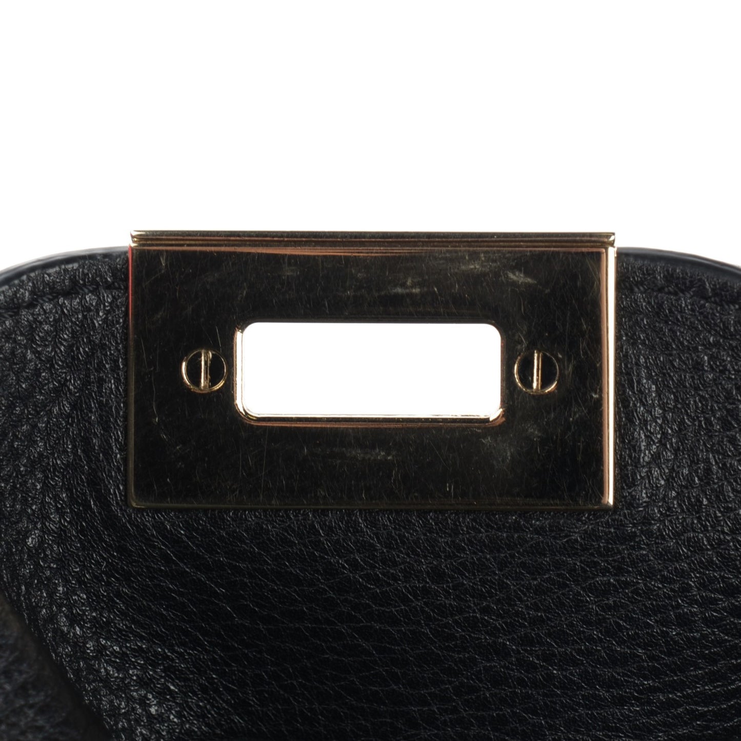 Alce Printed Calfskin Medium Rockstud Tote Black