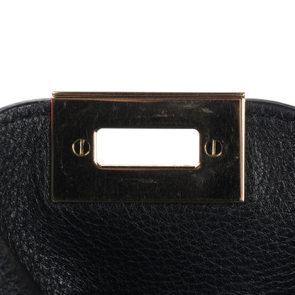 Valentino Garavani Alce Printed Calfskin Medium Rockstud Tote Black 2 of 10