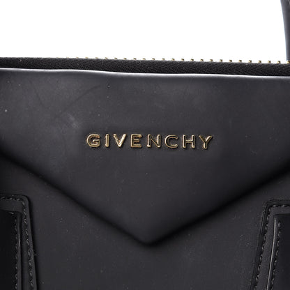 Givenchy Rubber Effect Calfskin Medium Antigona Black 7 of 22