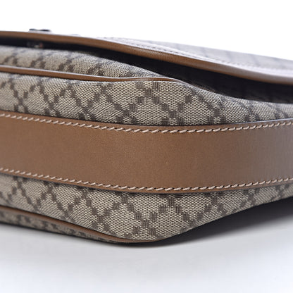 Gucci Diamante Flap Messenger Bag Beige Brown 10 of 10